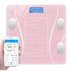 Each fat weight scale can also be connected with your iOS or Android smart phone via Bluetooth 4.0 connectivity. Free...