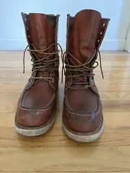 Red wing 877 size 11D, good shape, still good tread left on the soles