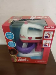 Barbie Pretend Play Mixer with working blades Pink & White New Ages 3+.
