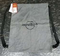 Authentic Hard Rock Cafe all access Adjustable Gray backpack bag nwt. Condition is New with tags. Measures 16 3/4 in...