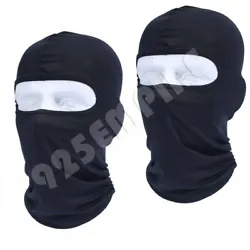 Full Face Ski Mask. Ultra thin and soft prevents irritation to skin. 100% Made of Cotton.