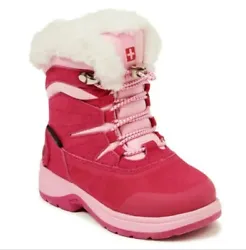 New never worn item with tags.  Keep your little girl’s feet warm and comfortable with these Swiss Tech Girls Winter...