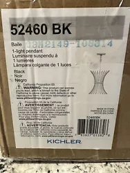 Kichler Baile 1-light pendant Brand new in box