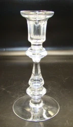 This is a beautiful Waterford crystal candlestick. It is 7 7/8