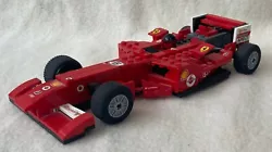 Lego Racers Ferrari 8142 complète avec notice pdf. moteur à retro friction.