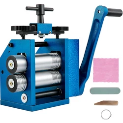 Laminoir Manuel 112 mm. Le laminoir combiné est conçu pour le laminage à froid du métal afin de produire des...