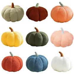 The pumpkin decorative pillow is not only can be applied as a Halloween decoration and also suitable to use as a throw...