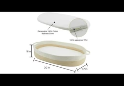 This deluxe premium boho baby diaper changing Moses carrier basket is the perfect addition to any nursery. Made with...