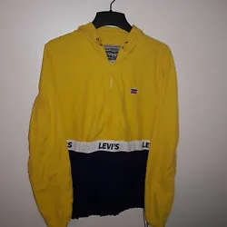 Levis colorblock Rare Vtg Anorak Jacket Mens Sz M. In good Used Condition. Pre-owned. Shipped with USPS Priority Mail....