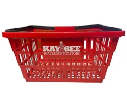 KB Toys Kay Bee Defunct Retail Shopping Basket Extremely Rare.
