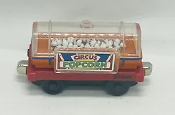 Thomas & Friends Take & Play Along Train Tank Diecast Metal - Circus Popcorn Car. In used condition.