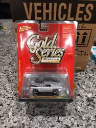 🏁 Johnny Lightning 1968 Gray Shelby GT-500 Gold Series Muscle Detailed Car 🏁. Condition is New. Shipped with USPS...