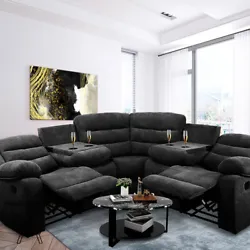 ✔Modern Sectional : This modern sectional sofa has a classic design that will never go out of style. The upholstery...