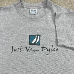 Excellent used condition. Shows little to no actual wear. Single stitched. No stains or marks. Tagged as a medium. Pit...
