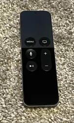 Apple A1513 Siri TV Remote. If prompted, place the remote at the top of the Apple TV to complete pairing.