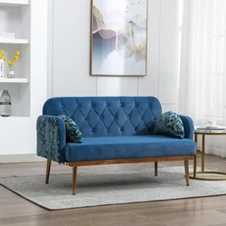Complete your living room decor with these chic seating options. Upholstery Material: Velvet. Net weight: 59.95LB. Seat...