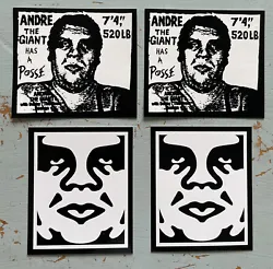 THE two most ICONIC obey giant shep fairey slaps in existence - grab 2 of each today and live a much happier life....