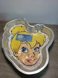 Disney Tinker Bell Wilton Cake Pan Fairy Metal Baking Mold A2. Condition is 