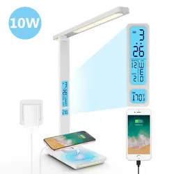 �� At the touch of a button - This white desk lamp is easy to operate with just one button. Short press to turn on...