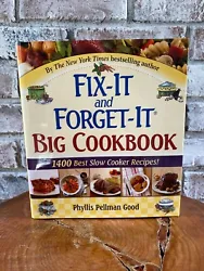 This cookbook is a must-have for any food lover! With over 1400 delicious slow cooker recipes, youll never run out of...