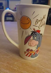 Disney Store Winnie the Pooh “Bright And Early” Coffee Mug Eeyore.