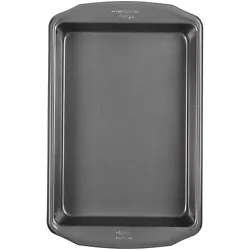 Non-Stick Oblong Baking Pan. Great for sheet cakes, brownies, cookie bars, rice cereal treats and more, this oblong...
