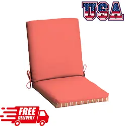 Take a vacation in your own backyard with the Mainstays Outdoor Dining Chair Cushion. It is the perfect addition to any...