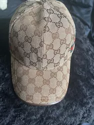 Adjustable Brown Gucci Hat