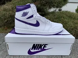 Air Jordan 1 Retro High OG Court Purple (SIZE WMNS 11.5 /MENS 10) Condition is new in box. ITEM IS IN HAND AND REASY TO...