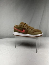 Air Jordan 1 Low Utility teddybear dk driftwood pink salt racer blue gym red do2233-264. Size 4
