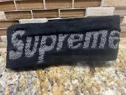 NEW ERA SUPREME BIG LOGO 3M BLACK FLEECE HEAD BAND 12792NewLA NEW NEVER USED!One size fits all!FREE SHIPPING!!New never...