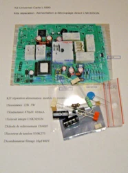 1Xcircuit integre LNK305GN. 1Xecreteur de tension S10K275. Les résistances sont revêtues dun vernis, non-inflammable...