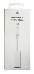 Genuine/Original- Apple thunderbolt to firewire adapter.