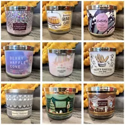 Bath and Body Works Large 3 Wick Candle 14.5 oz. I promise Im very communicative and will respond quickly.