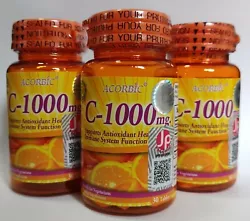 3x Acorbic Vitamin C. Vitamin C 1000mg. Quantité: 3x 1 bouteille (30 comprimés). Nous vous répondrons ensuite dans...