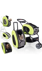 Ibiyaya 5 in 1 MULTI FUNCTION EVA PET CARRIER And STROLLER.
