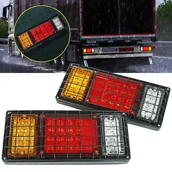 With the nice appearance, this tail with make your truck more good-looking! Yellow Wire - Turn Signal Light. White Wire...