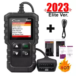 2023 Elite LAUNCH Creader CR3001 Car OBD2 Scanner Auto Diagnostic Scan Tool Code Reader. LAUNCH CR3001, as a practical...