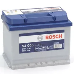 Batterie Bosch S4006 60Ah 540A BOSCH. Si vous avez le choix entre plusieurs modèles, choisissez celui dont la longueur...