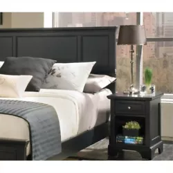 Includes Queen headboard and night stand. Both pieces are constructed of Mahogany solids and engineered wood in a rich...