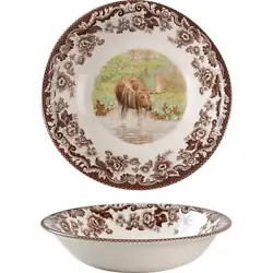 Spode Woodland Cereal Bowl Multicolor.