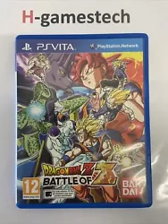 Jeu Sony Playstation PS VITA Dragon Ball Z Battle of Z. Version française envoie rapide et soigne sous enveloppe à...