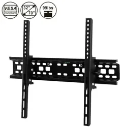 Tilt: -5~20°. 1 x TV Mount Bracket. TV is positioned from the wall for a clean, low-profile appearance. TV to Wall:...