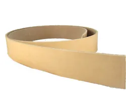 These are new vegetable tan belt blanks that are 8-11oz in thickness. They range from 40