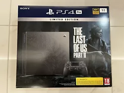 Console Sony PlayStation 4 Pro 1To Édition Limitée the last of us part 2 CUH-7216BPS4 The Last of Us 2 Limited...