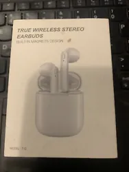 True Wireless Stereo Earbuds - Model T12.