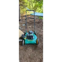 Reliable mower that is light and simple. Purchased a riding mower so this mower has been in the shed for two summers....