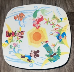 Disney Plastic Cake Stand Mickey & Minnie Mouse Ariel Stitch Nemo.