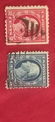 Timbres USA Rare Washington 2 Cents 1912 1915 rouge Washington 5 Cents SC504 335  1909 1917. Bleu Faire offre. Make an...