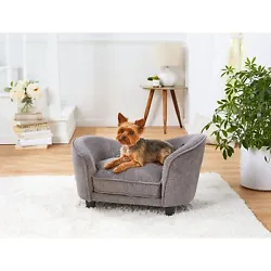 The Snuggle Sofa is perfect for the pet who likes to snuggle while they sleep. This bed features storage for your pets...